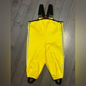 Reima Unisex Baby Rain Pant Yellow 9-12M Adjustable